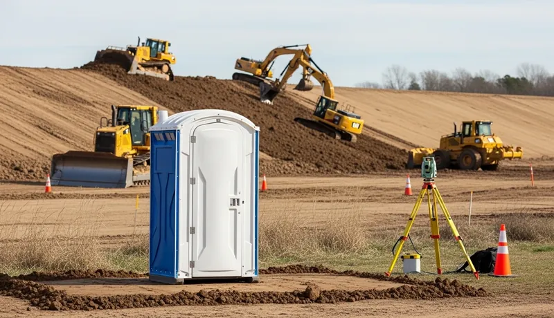 Standard Construction Site Package, Construction site in North Tulsa, Tulsa, OK