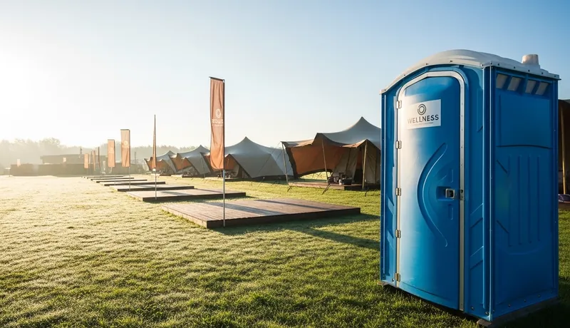 Event portable restroom setup — Tulsa, OK