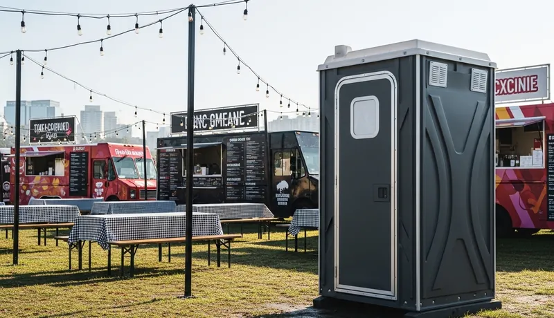 Event portable restroom setup — Tulsa, OK