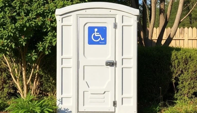 ADA-compliant porta potty for public events in Tulsa, OK