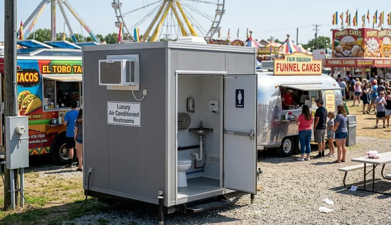 Climate-Controlled Porta Potty in Tulsa, OK