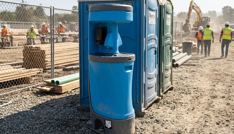 Hand Washing Station delivery to site in Tulsa, OK