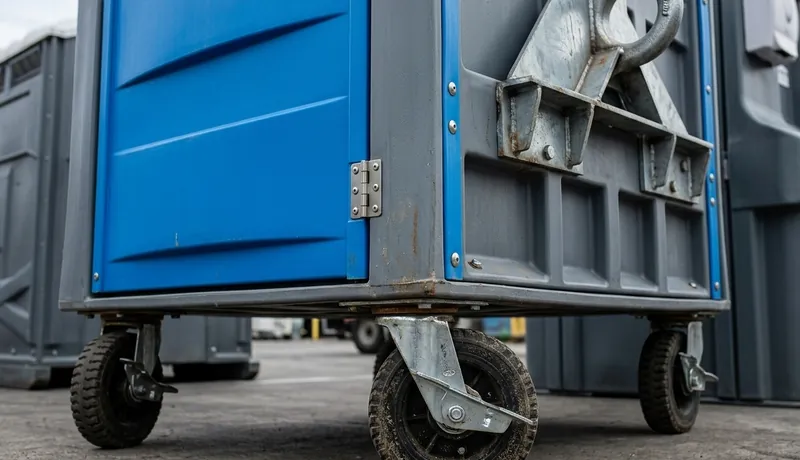 High-Rise Porta Potty delivery to site in Tulsa, OK