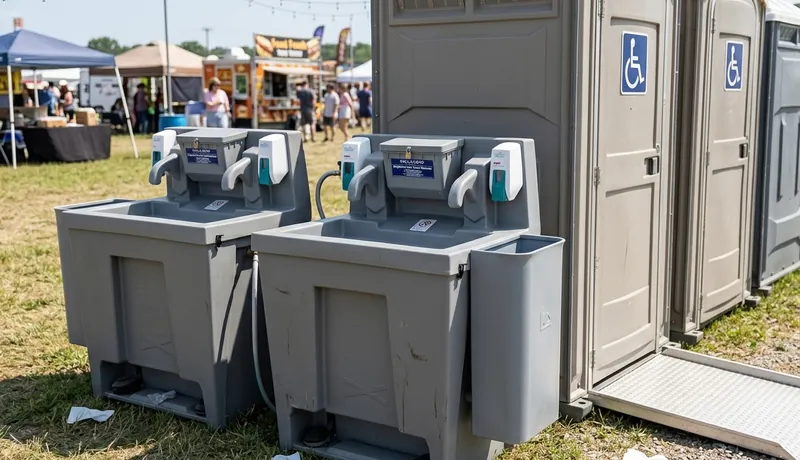 Portable Sink Station delivery to site in Tulsa, OK