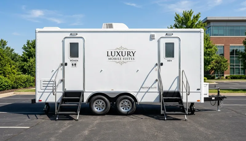 Restroom Trailer construction deployment in Tulsa, OK