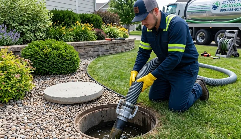 Septic Pumping Service on-site placement in Tulsa, OK