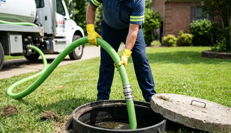 Septic Pumping Service event setup in Tulsa, OK