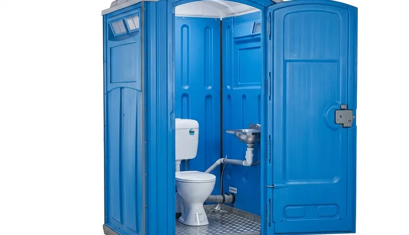 Sewer-Connected Portable Toilet on-site placement in Tulsa, OK