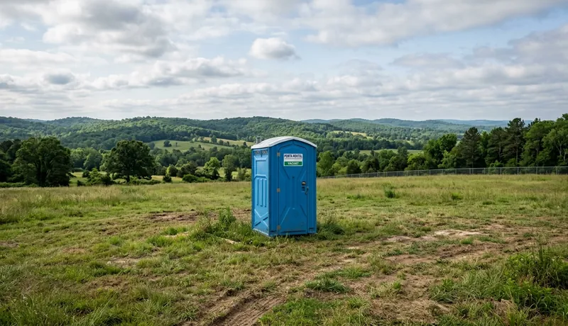 Standard Porta Potty event setup in Tulsa, OK